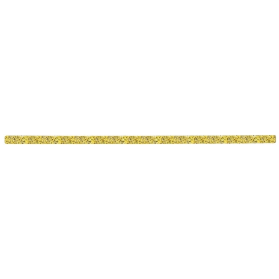 Taśma antypoślizgowa do obiektów użyteczności publicznej żółta - arkusz 25x800mm, paczka 10 szt.