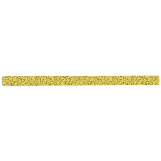 Taśma antypoślizgowa do obiektów użyteczności publicznej żółta - arkusz 50x800mm, paczka 10 szt.