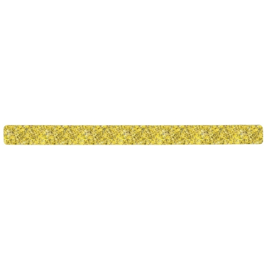 Taśma antypoślizgowa do obiektów użyteczności publicznej żółta - arkusz 50x650mm, paczka 10 szt.