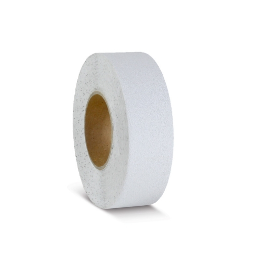 Taśma antypoślizgowa łatwozmywalna biała Easy Clean R10 -  rolka 50mm x 18.3m