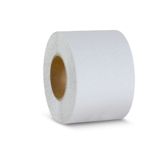Taśma antypoślizgowa łatwozmywalna biała Easy Clean R10 -  rolka 150mm x 18.3m
