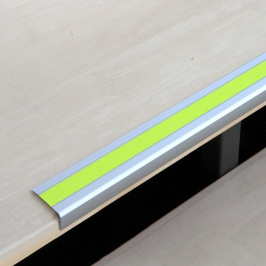 profil + taśma fluoroscencyjna ŻÓŁTA 53x1000x31mm