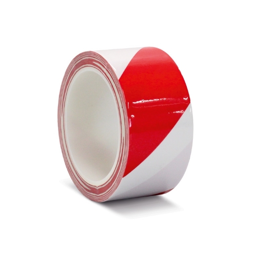 do dużego natężenia ruchu PVC OPP BIAŁO / CZERWONA 50mm x 33m