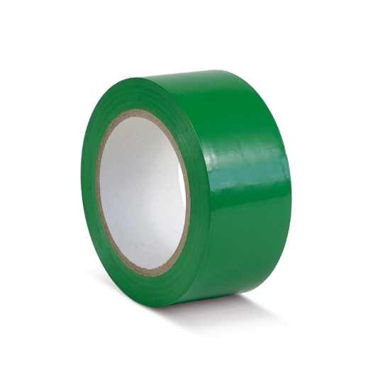  Taś. do znak. podł. PVC ZIELONA 50mm x 33m
