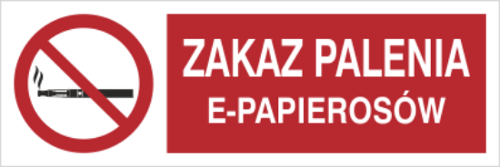 Zakaz Palenia E-Papierosów 209-15