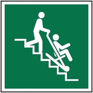 Obrazek dla kategorii Znak Krzesło ewakuacyjne (E60)