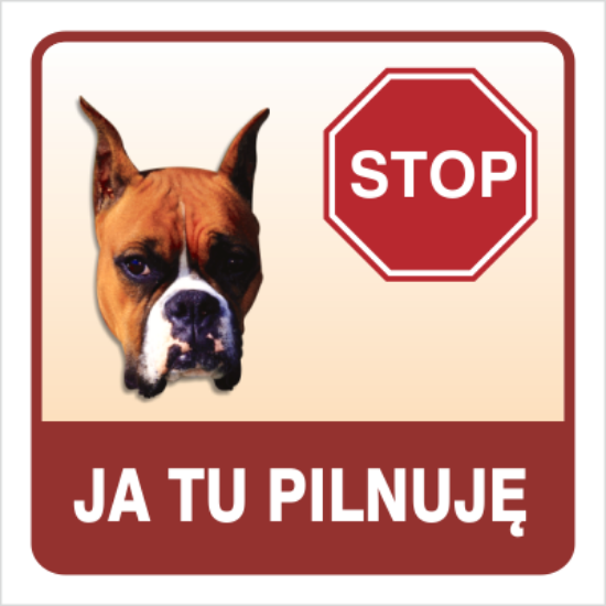 Stop! Ja tu pilnuję