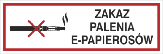 Zakaz Palenia E-Papierosów 209-16