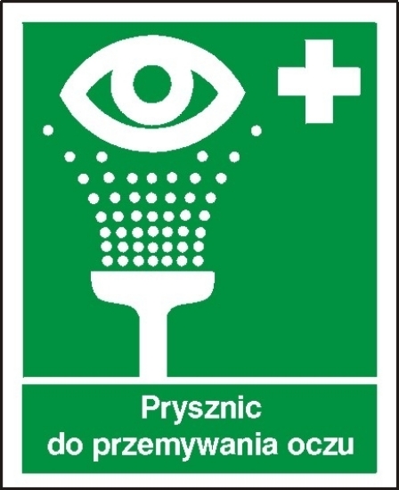 Prysznic do przemywania oczu