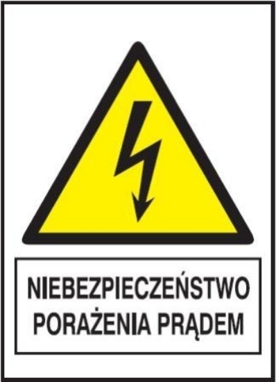 Niebezpieczeństwo porażenia prądem