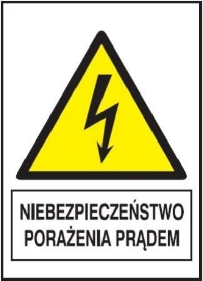 Niebezpieczeństwo porażenia prądem