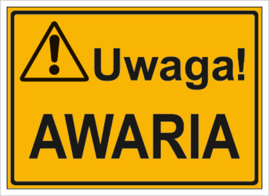 Uwaga! Awaria