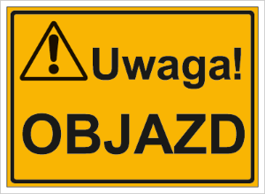 Obrazek dla kategorii Uwaga! Objazd (319-09)