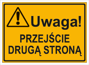 Obrazek dla kategorii Uwaga! Przejście drugą stroną (319-72)