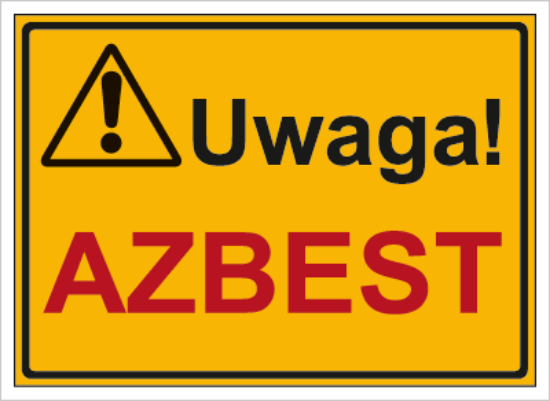 Uwaga! Azbest