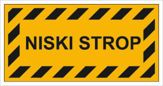 Niski strop