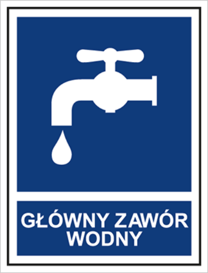 Główny zawór wodny