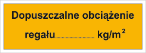 Obrazek dla kategorii Dopuszczalne obciążenie regału: …kg/m2 (853-01)