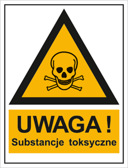 Ostrzeżenie przed substancjami toksycznymi