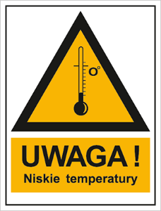 Obrazek dla kategorii Znak Ostrzeżenie przed niskimi temperaturami (800-97)
