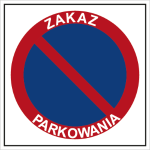 Obrazek dla kategorii Znak Zakaz parkowania (702-10)