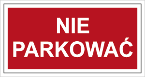 Obrazek dla kategorii Znak Nie parkować (813)