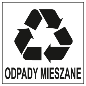 Obrazek dla kategorii Znak Odpady Mieszane (857-33)