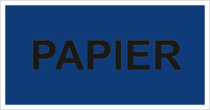 Obrazek dla kategorii Znak Papier (857-34)