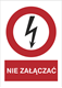 Nie załączać