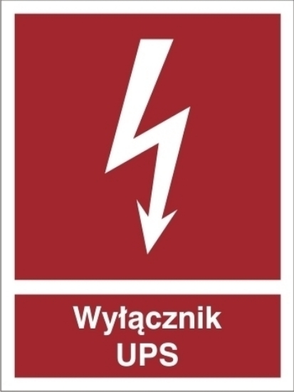 Wyłącznik UPS