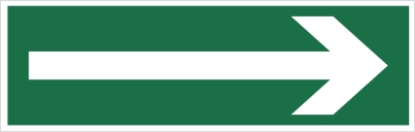 Pokaż szczegóły dla Kierunek drogi ewakuacyjnej Kierunek drogi ewakuacyjnej