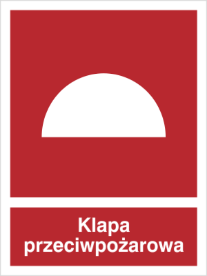 Klapa przeciwpożarowa