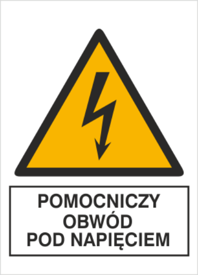Pomocniczy obwód pod napięciem