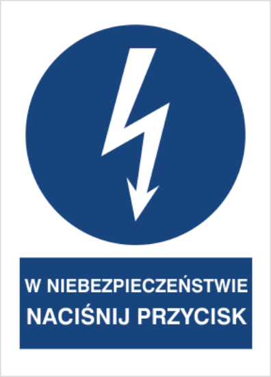 W niebezpieczeństwie naciśnij przycisk