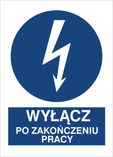 Wyłącz po zakończeniu pracy