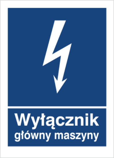 Wyłącznik główny maszyny