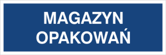 Magazyn opakowań