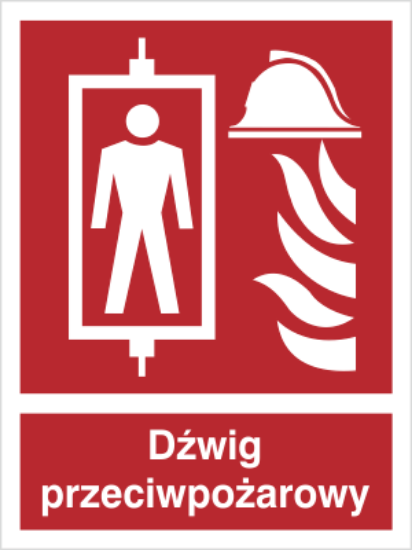 Dźwig przeciwpożarowy