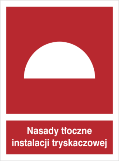 Nasady tłoczne instalacji tryskaczowej