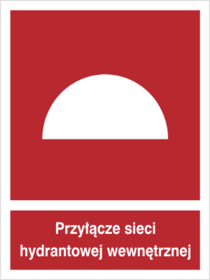 Przyłącze sieci hydrantowej wewnętrznej