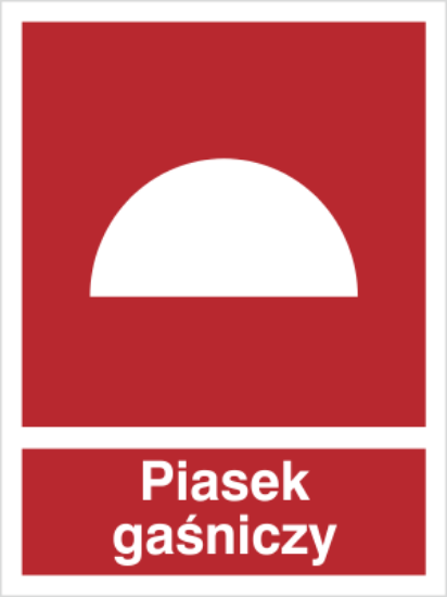 Piasek gaśniczy