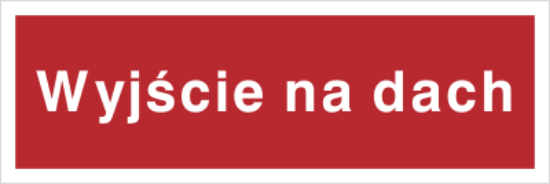 Wyjście na dach