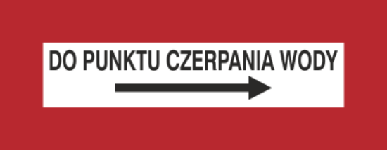 Do punktu czerpania wody (w prawo)