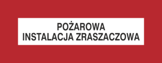 Pożarowa instalacja zraszaczowa