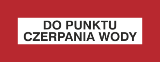 Do punktu czerpania wody