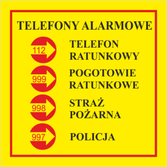 Telefony alarmowe