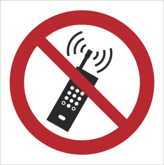 Zakaz używania telefonów komórkowych