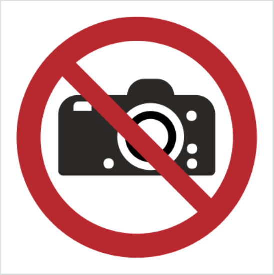 Zakaz fotografowania