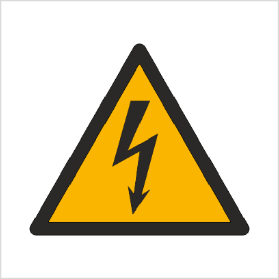 Ostrzeżenie przed napięciem elektrycznym