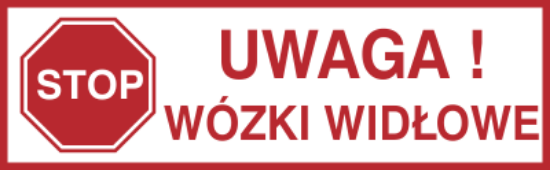 Uwaga! Wózki widłowe